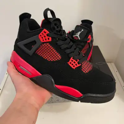 Brand New Air Jordan 4 Red Thunder – Size 9/9.5 US (with Box), View more