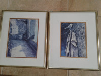 Two Matching Pictures Frames $10