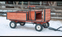 Beautiful wagon for your team of minis.