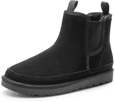 Bruno Marc Winter Snow Boots Rugged Suede, View more
