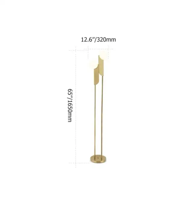 Modern Minimalist Torchiere Floor Lamp 2-Light in Indoor Lighting & Fans in Markham / York Region - Image 5