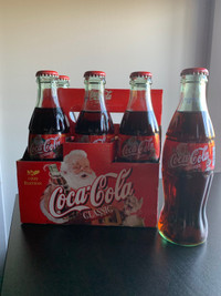 Coca Cola Santa bottles