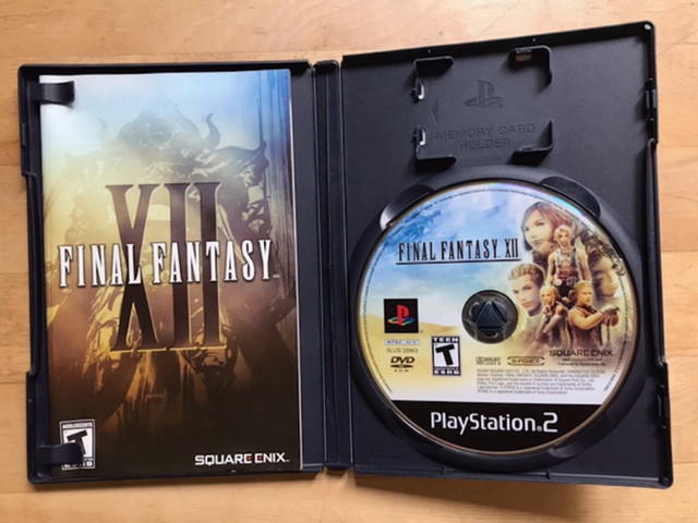FINAL Fantasy XII (2006), PLAYSTATION 2, Used, Complete, Working dans Sony PSP, Vita  à Ville de Montréal - Image 3
