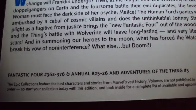 MARVEL - THE FANTASTIC FOUR - EPIC COLLECTION - VOLUME 2262863730518913122