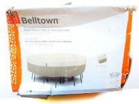 Belltown StorageSaver™ Round Patio Table & Chair Set Cover