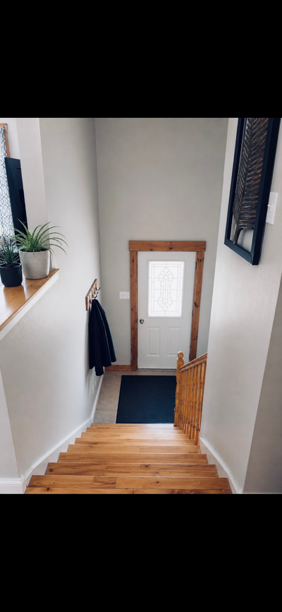 Spacious 3 bedroom house with eat in kitchen ,,dining room ,half bathroom , rec room and laundry roo...