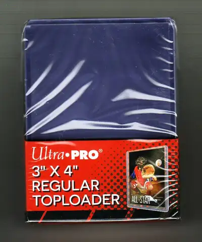 25 ULTRA PRO REGULAR TOPLOADERS 3 X 4 CARD HOLDERS #81222, View more