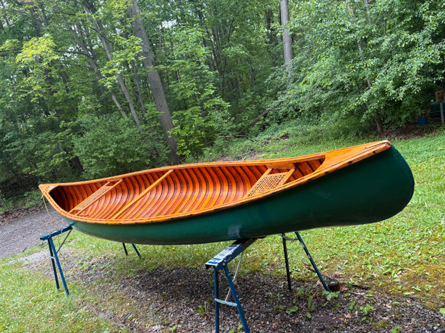 Cedar strip Langford canoe in Canoes, Kayaks & Paddles in St. Catharines - Image 3