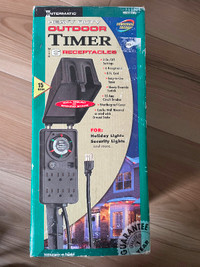 Outdoor timer