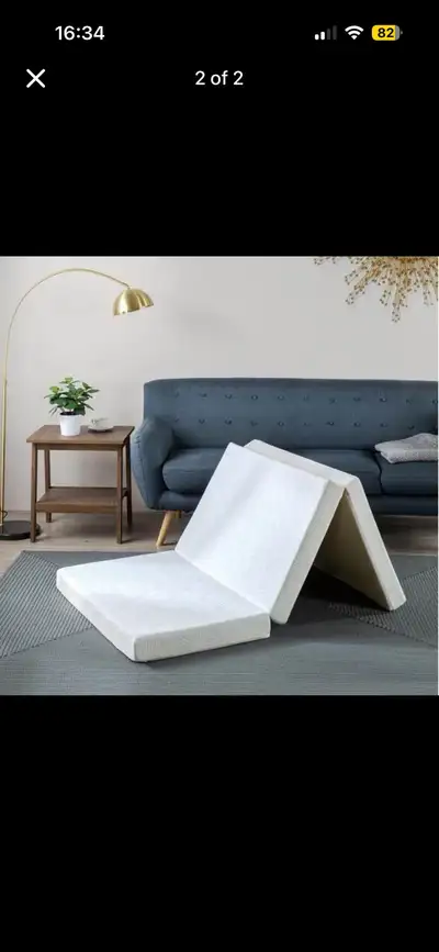Tri-Fold Memory Foam Mattress TWIN, View more