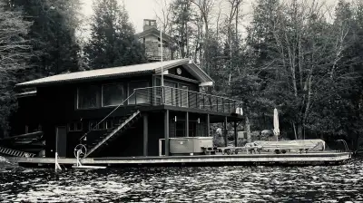 Muskoka Lake Rosseau Cottage-Boathouse for rent-, View more