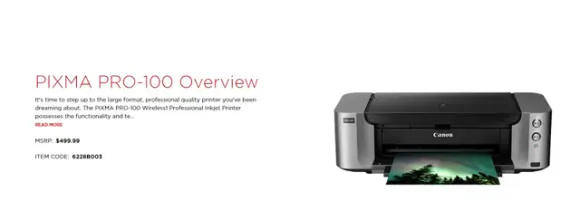 $50 OBO  - PIXMA PRO-100 - EXCELLENT CONDITION in Printers, Scanners & Fax in Sudbury - Image 2