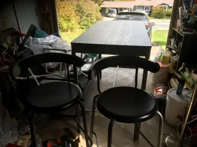 IKEA Breakfast table & two chairs, View more