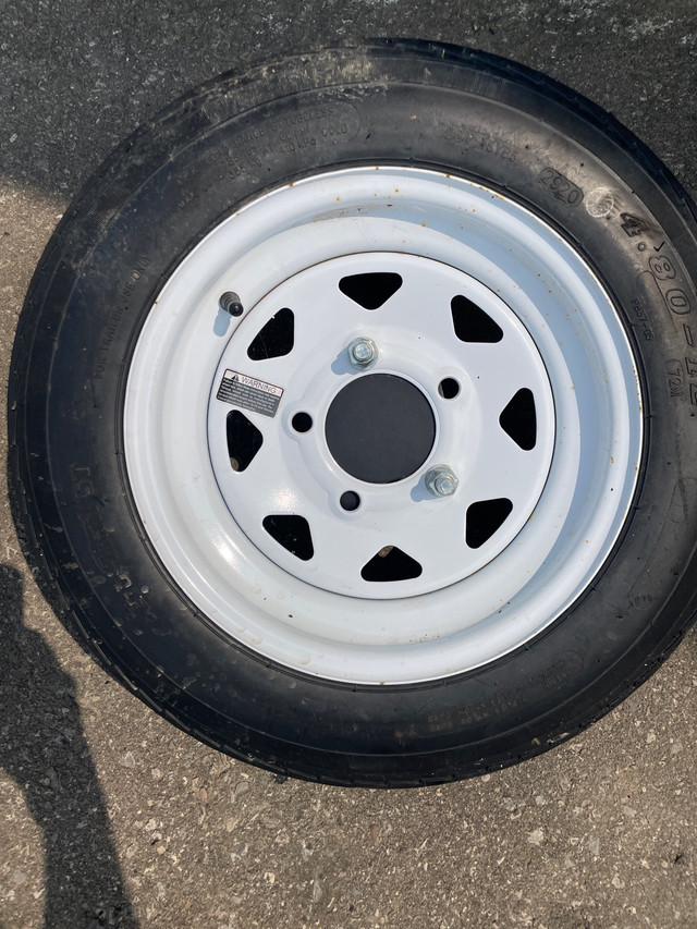 Spare tire and mount for trailer in Other in Norfolk County - Image 2