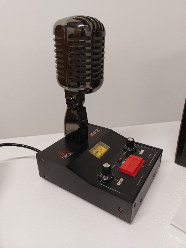 Delta M2 Black Chrome desk microphone for Ham or CB radio in General Electronics in Peterborough - Image 4