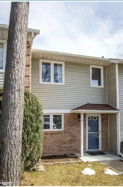 "Cozy 3 Bed, 3 Bath Condo Townhouse in Wasaga Beach • 1200-1399 sqft, 2-storey • O garage parking +...