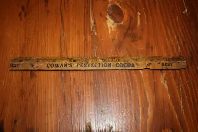 Old Cowan's Cocoa Advertising Ruler, View more