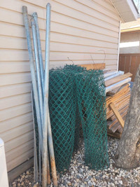 Chain link fencing 