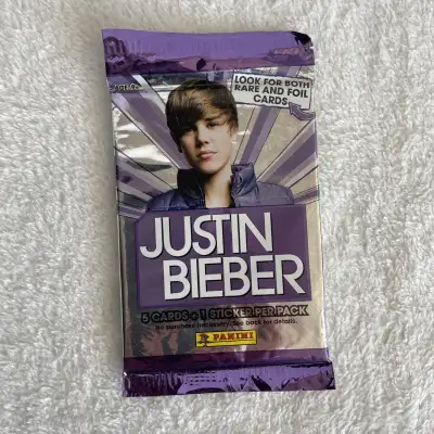 Justin Beiber Sealed Package 2010 $5, View more