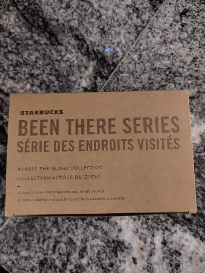 STARBUCKS BEEN THERE MUGS X 3 WITH GIFT BAG NEW, View more