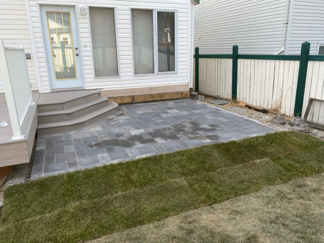 Patio repair / install and other landscaping services in Patio & Garden Furniture in Edmonton - Image 3