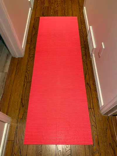Yoga mat and assessories, View more