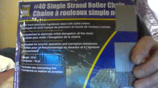 #40 Single Strand Roller Chain in Other in Thunder Bay
