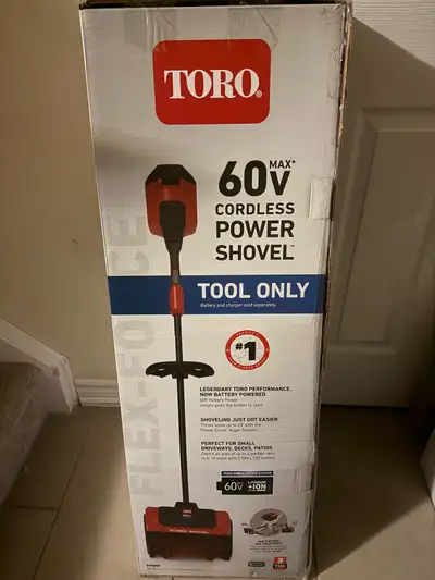 Toro 60V Cordless Power Shovel, View more