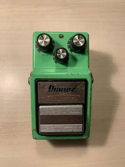 1982 Original Black Label Ibanez TS-9 Tube Screamer Guitar Pedal, View more