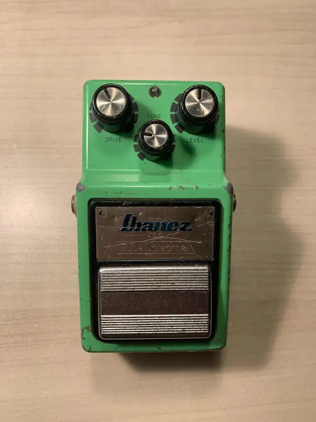 1982 Original Black Label Ibanez TS-9 Tube Screamer Guitar Pedal in Amps & Pedals in City of Toronto - Image 2