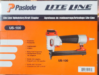 Paslode US-100 Lite-Line UpholsteryCraft Stapler