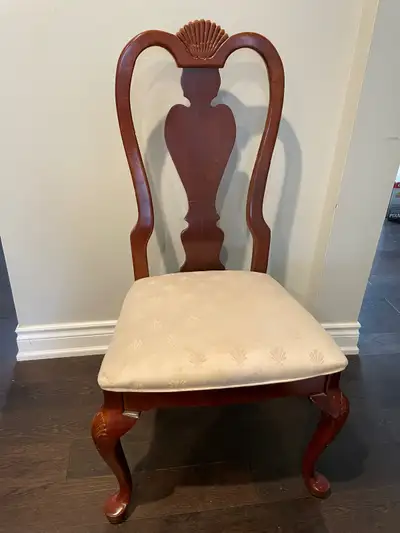 One wooden chair, View more