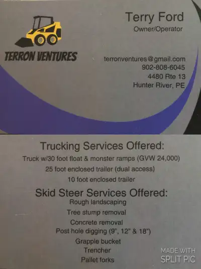 Skid Steer & Trucking Services, View more
