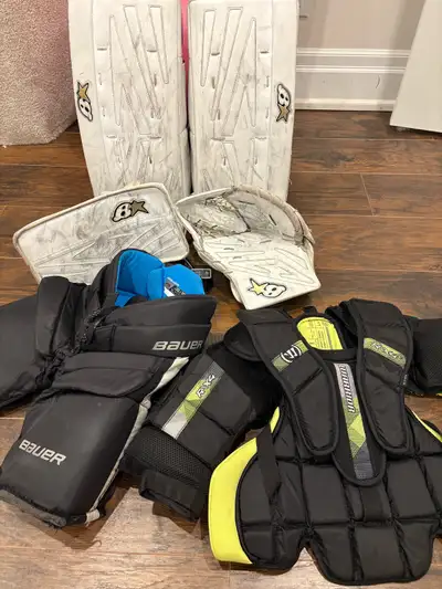Youth Hockey Goalie Gear Set - Brian's, Warrior & Bauer, View more