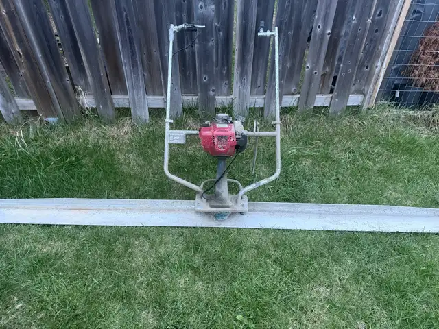 concrete power screed 10ft bar