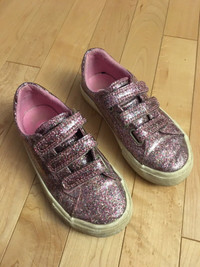 Souliers / chaussures pour fille rose avec brillants # 10 US