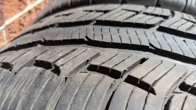 I am selling a set of 4 BFG Advantage Sport LT all weather tires. The size is P275/65R18 116T. The t...