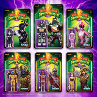 Might Morphin Power Rangers ReAction Figures Wave 2 and 1