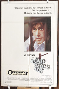 And Justice For All (1979) original movie poster 