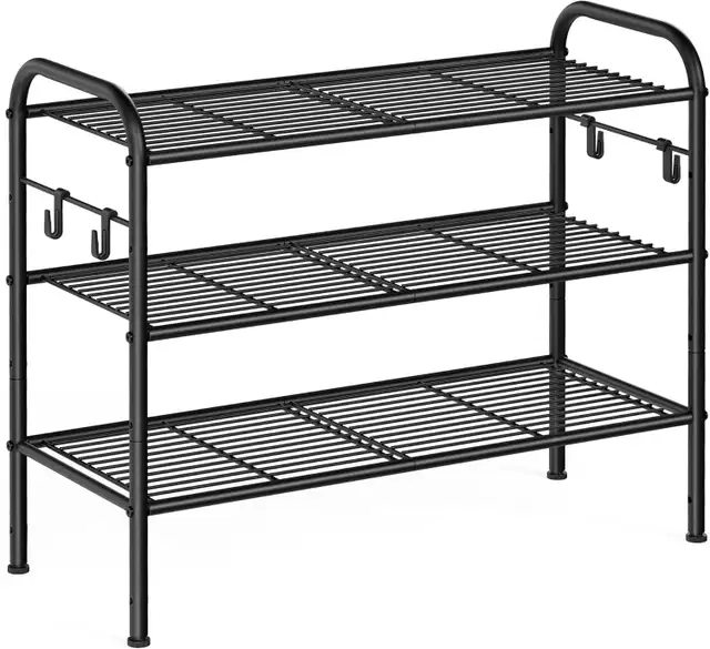 LMR068B01 Shoe Rack, Slim, Space Saving, Entryway, Stylish, Larg in Home Décor & Accents in Markham / York Region - Image 9