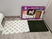 Pee Pad and Turf Grass for Dog Potty Training