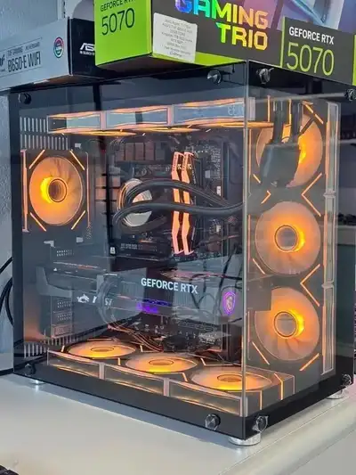 New build | Ryzen 7 7800X3D | 32G DDR5 | 1TB SSD | RTX 5070, View more