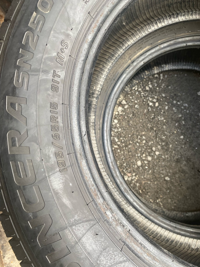 2 pneus d’été usagés à vendre Falken 195/65R15 dans Pneus et jantes  à Laval/Rive Nord - Image 4