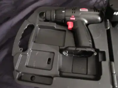 Good for little jobs around the house. Drill comes with one battery, the charger, the case and the i...