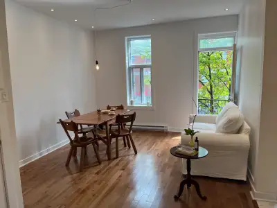 Chambre à louer – Mile End – 900 $/mois – Semi-meublée, rénové