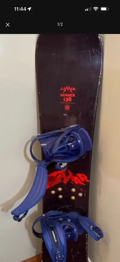 LAMAR BENDER 132 SNOWBOARD , View more