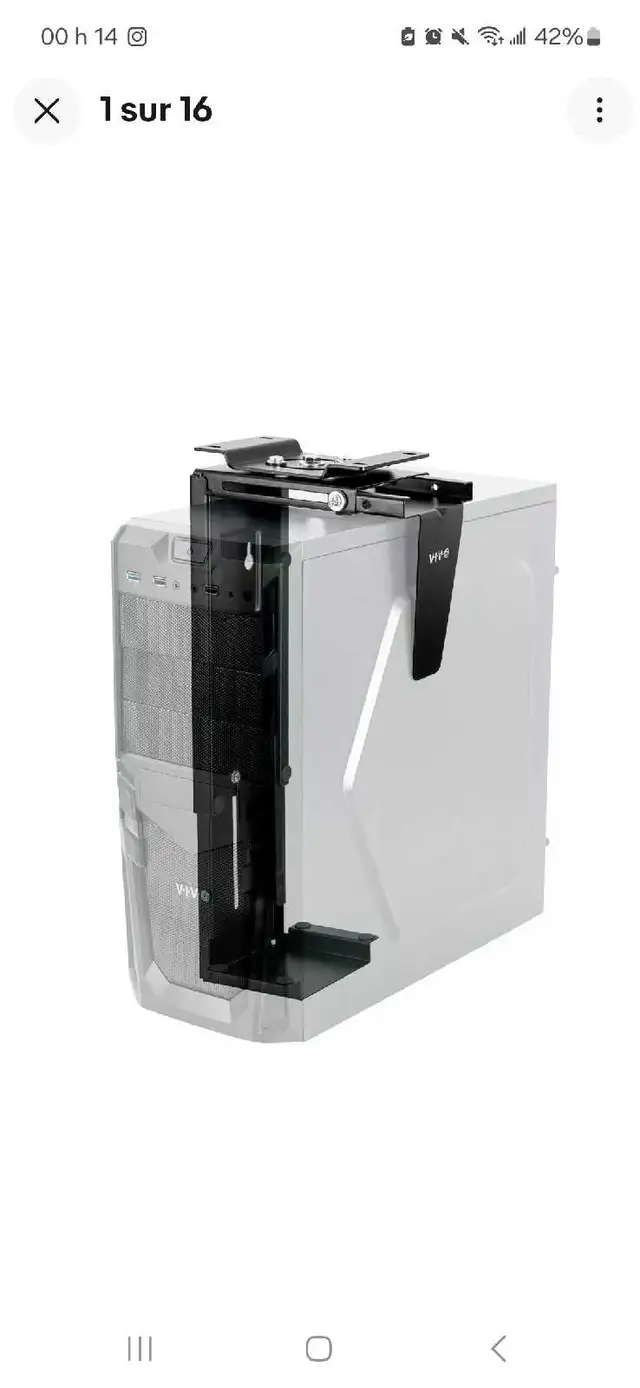 Vivo PC Wall Stand, Computer Accessory  in Desktop Computers in City of Montréal - Image 2