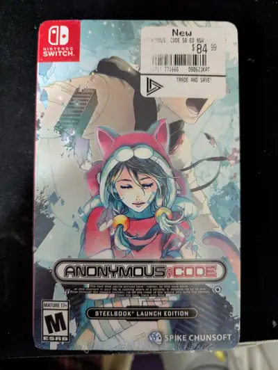 Anonymous Code for Switch, View more
