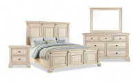 6 Piece Solid Wood King Bedroom Set