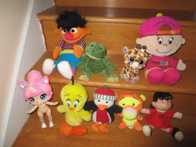 lots de peluches peux vendre séparément  Aubaine À qui la chance, View more
